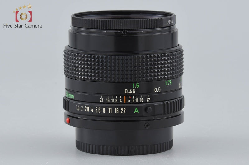 Canon New FD 50mm f/1.4