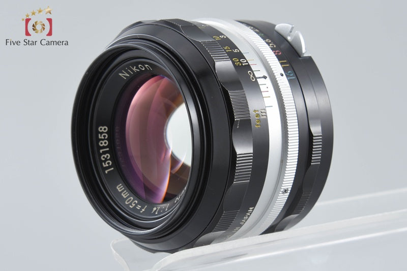 Nikon NIKKOR-S.C Auto 50mm f/1.4 Non Ai Lens