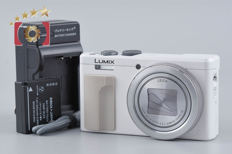 Panasonic LUMIX DMC-TZ85 White 18.1 MP Digital Camera [Japanese Language Only]