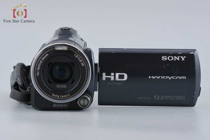 Sony HANDYCAM HDR-CX550V Full Hi-Vision Camcoder [Japanese Language Only]