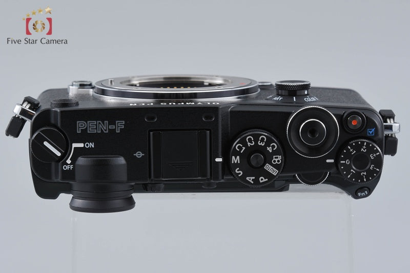 Shutter count 2,124 Olympus PEN-F Black 20.3 MP Digital Mirrorless Camera