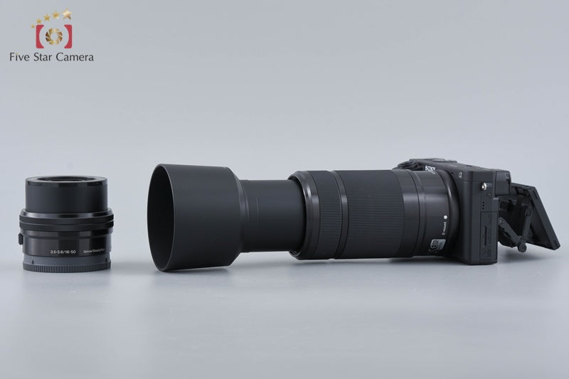 Sony Alpha α6400 ILCE-6400 24.2 MP 16-50 55-210 Lenses [Japanese Language Only]