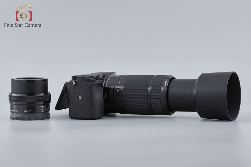 Sony Alpha α6400 ILCE-6400 24.2 MP 16-50 55-210 Lenses [Japanese Language Only]