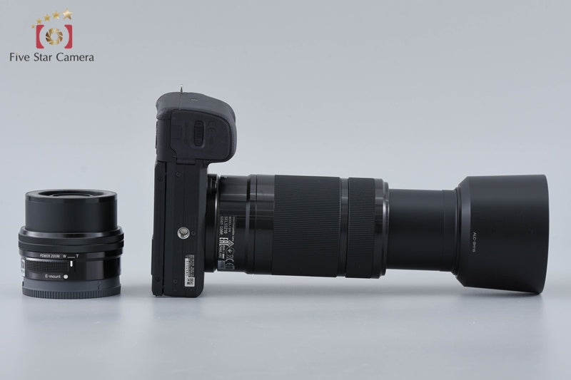 Sony Alpha α6400 ILCE-6400 24.2 MP 16-50 55-210 Lenses [Japanese Language Only]
