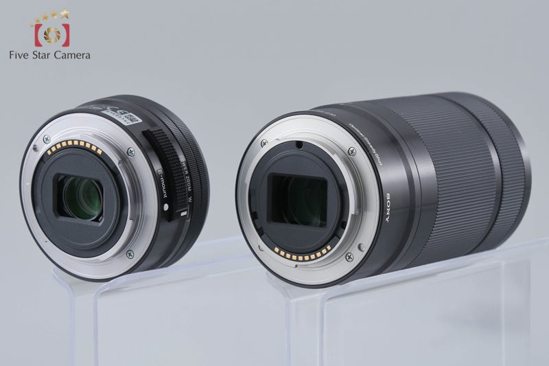 Sony Alpha α6400 ILCE-6400 24.2 MP 16-50 55-210 Lenses [Japanese Language Only]