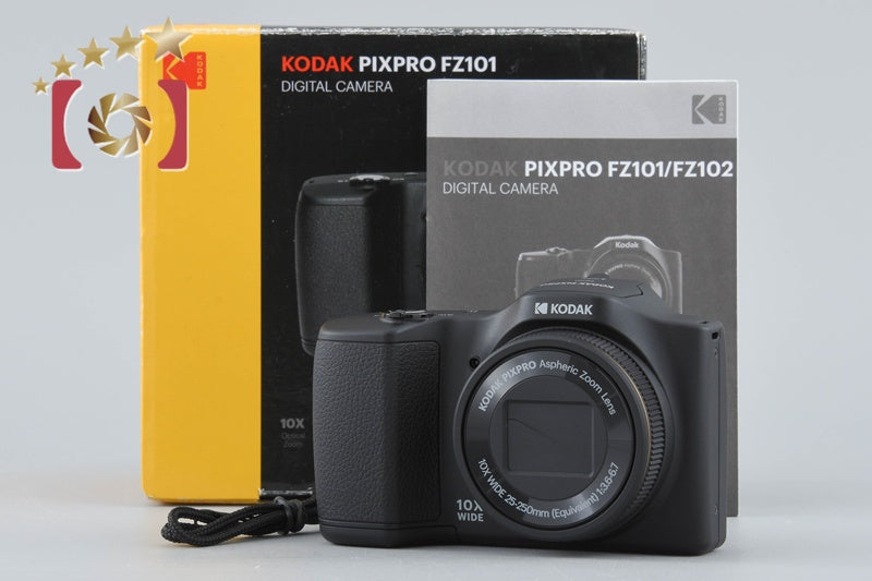Kodak PIXPRO FZ101 Black 16.1 MP Digital Camera w/ Box