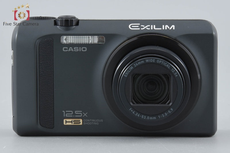 Casio HIGH SPEED EXILIM EX-ZR100 Black 12.1 MP Digital Camera w/ Box