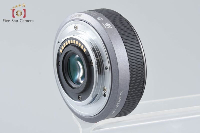 Panasonic LUMIX G 20mm f/1.7 ASPH. H-H020