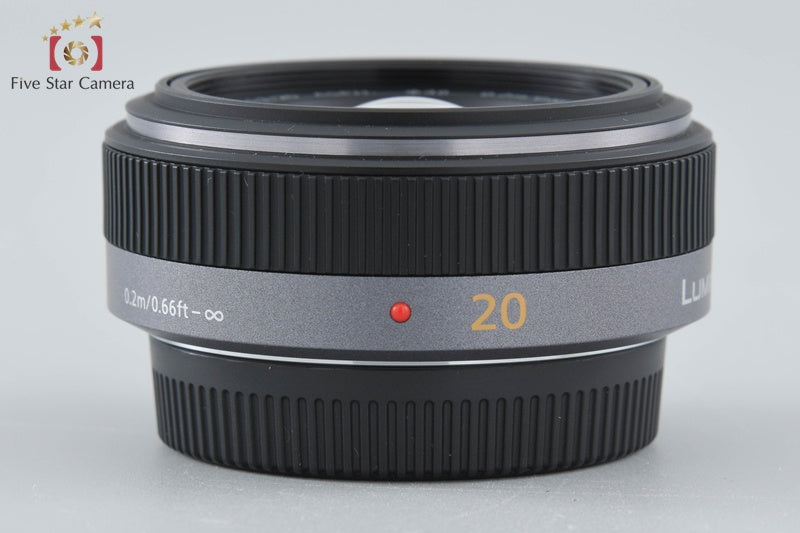 Panasonic LUMIX G 20mm f/1.7 ASPH. H-H020