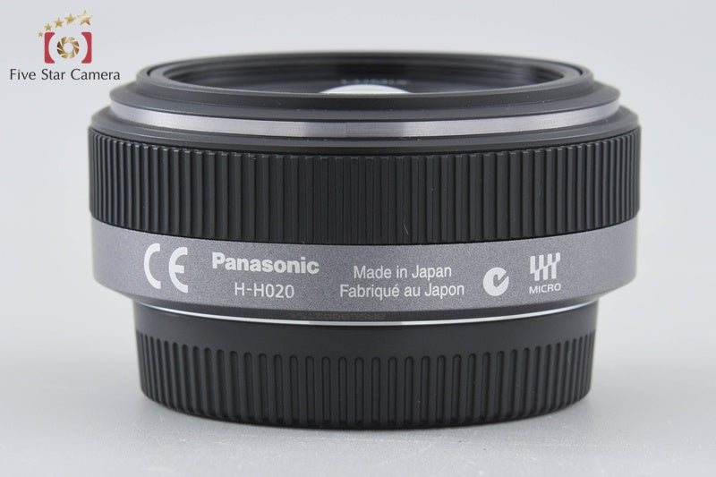 Panasonic LUMIX G 20mm f/1.7 ASPH. H-H020