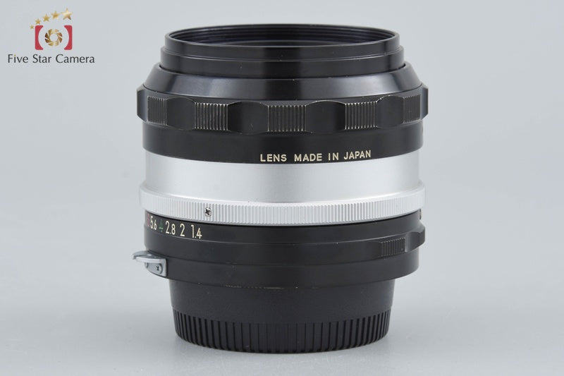 Nikon NIKKOR-S.C Auto 50mm f/1.4 Non Ai Lens