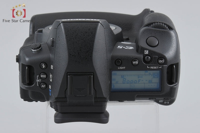 "Shutter Count 5,139" Olympus E-5 12.3 MP Digital SLR Camera Body