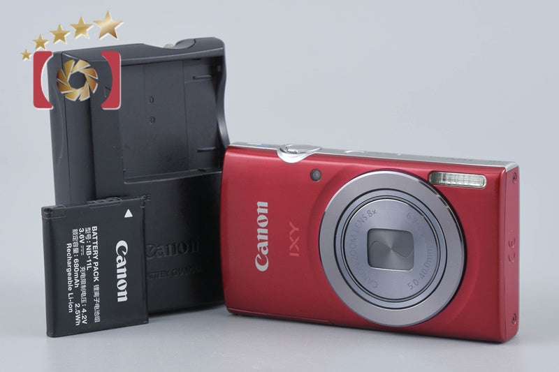 Canon IXY 150 Red 20.0 MP Digital Camera