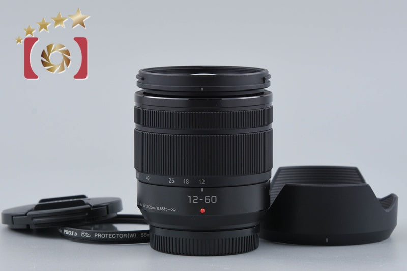Panasonic LUMIX G VARIO 12-60mm f/3.5-5.6 ASPH. POWER. O.I.S. H-FS12060