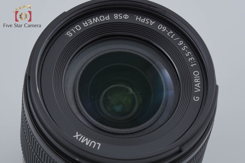 Panasonic LUMIX G VARIO 12-60mm f/3.5-5.6 ASPH. POWER. O.I.S. H-FS12060