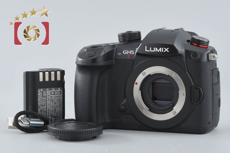 "Count 1,568" Panasonic LUMIX GH5 II DC-GH5M2 20.3 MP Digital Mirrorless Camera