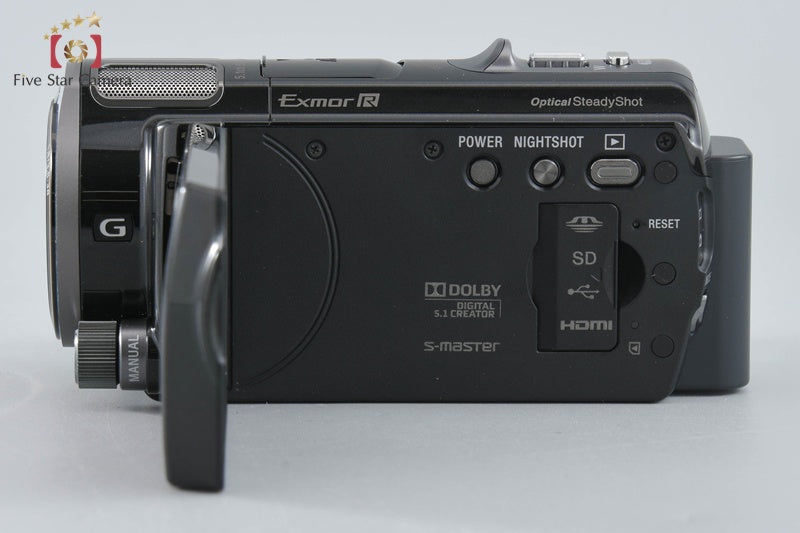 Sony Handycam HDR-CX560V Black Digital HD Camcorder [Japanese Language Only]