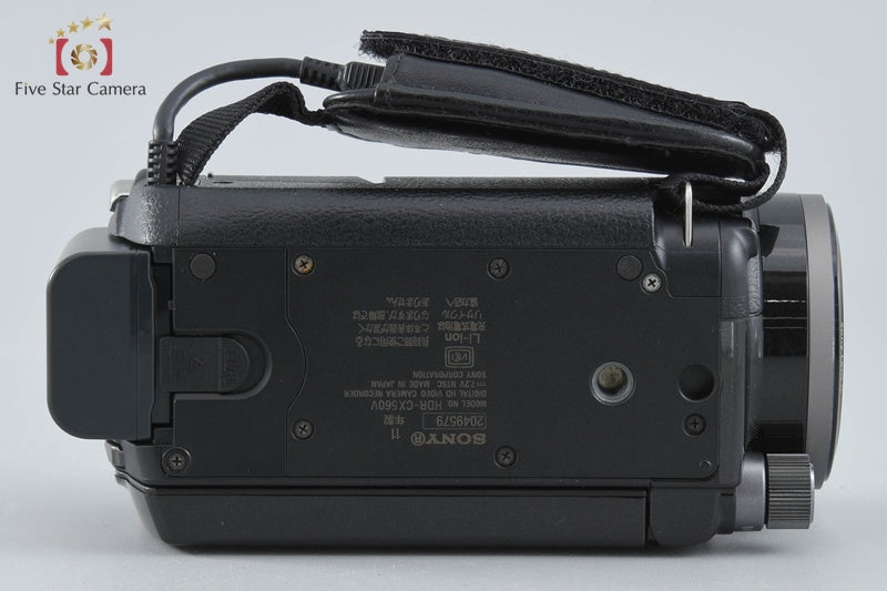 Sony Handycam HDR-CX560V Black Digital HD Camcorder [Japanese Language Only]