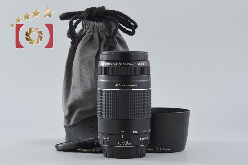 Canon EF 75-300mm f/4-5.6 III USM