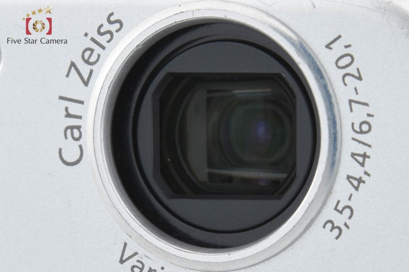 Sony Cyber-Shot DSC-T3 Silver 5.1 MP Digital Camera