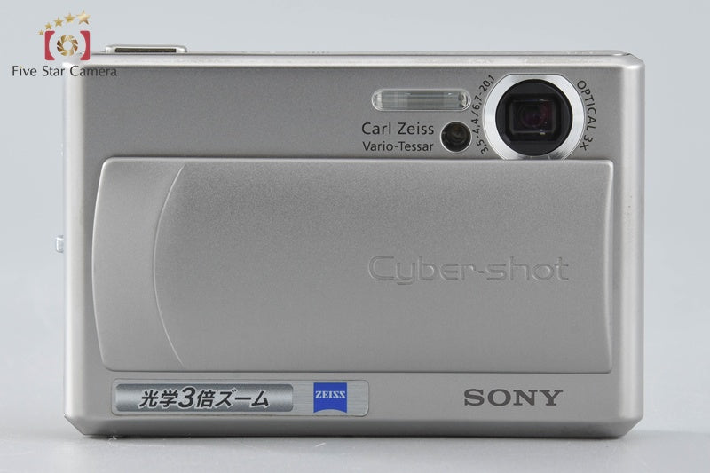 Sony Cyber-Shot DSC-T1 Silver 5.0 MP Digital Camera