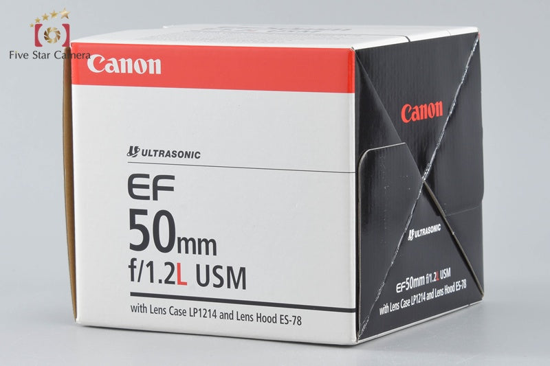 Canon EF 50mm f/1.2 L USM w/ Box