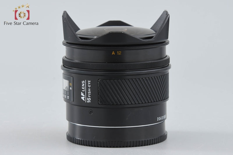 Minolta AF FISH-EYE 16mm f/2.8 for Sony / Minolta A Mount Lens