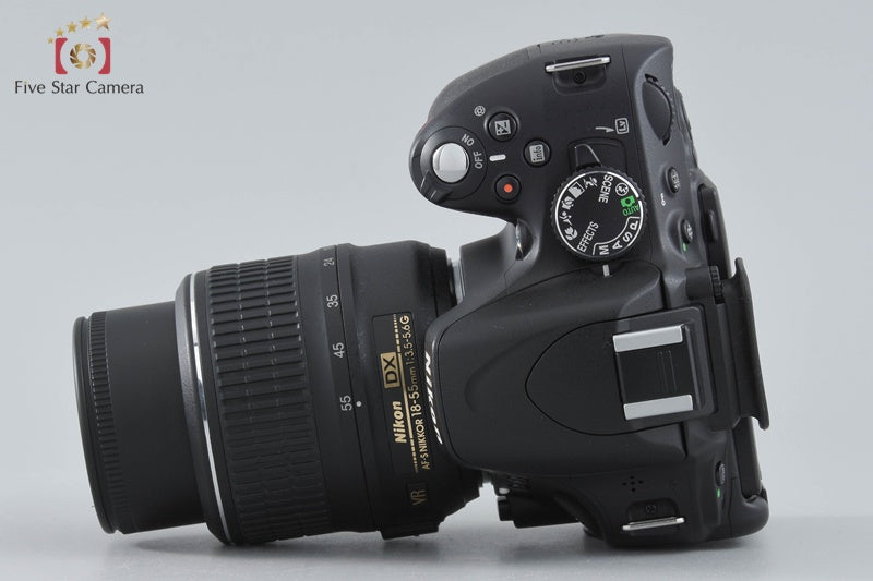 "Count 1,323" Nikon D5100 16.2 MP SLR Digital Camera 18-55 VR Lens