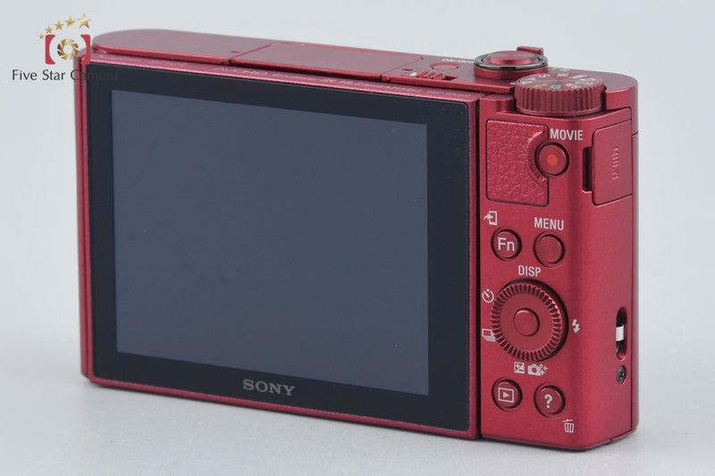 SONY Cyber-shot DSC-WX500 Red 18.2 MP Digital Camera [Multiple Languages]