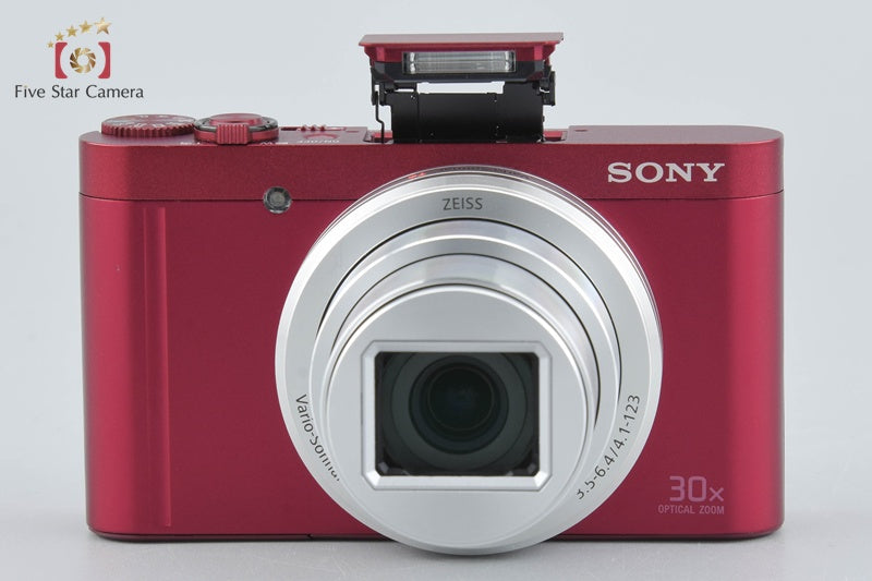 SONY Cyber-shot DSC-WX500 Red 18.2 MP Digital Camera [Multiple Languages]