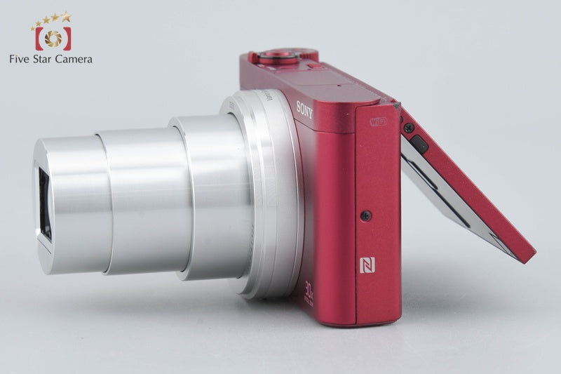 SONY Cyber-shot DSC-WX500 Red 18.2 MP Digital Camera [Multiple Languages]