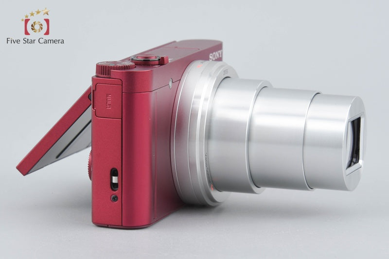 SONY Cyber-shot DSC-WX500 Red 18.2 MP Digital Camera [Multiple Languages]