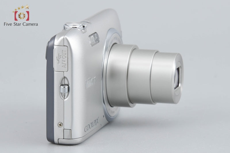 Nikon COOLPIX S3500 Crystal Silver 20.0 MP Digital Camera