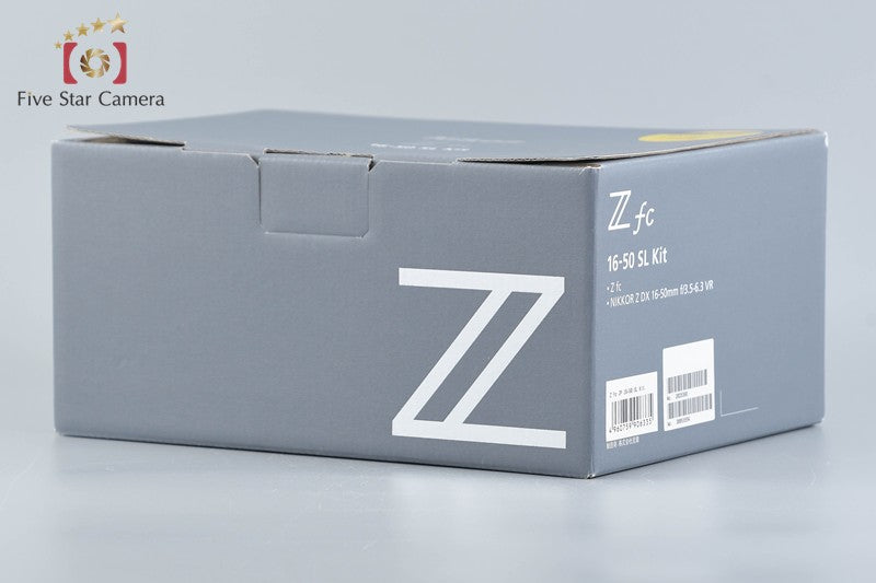 "Shutter count 11" Nikon Z fc Silver 20.9 MP 16-50 VR Lens w/ Box