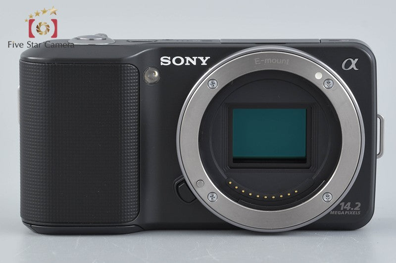 Sony Alpha α NEX-3 Black 14.2 MP 16 18-55 Lenses [Japanese Language Only]