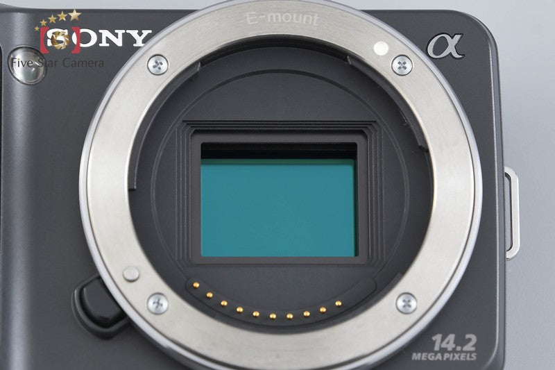 Sony Alpha α NEX-3 Black 14.2 MP 16 18-55 Lenses [Japanese Language Only]