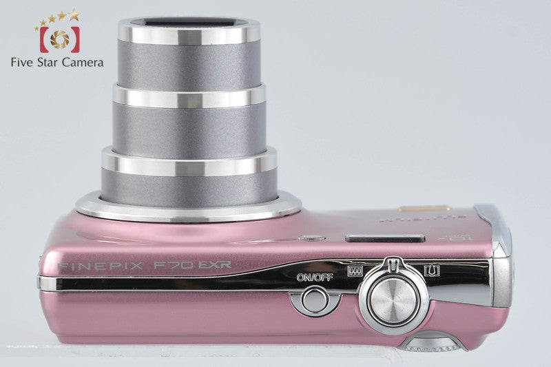 Fujifilm FinePix F70EXR Pink 10.0 MP Digital Camera w/ Box