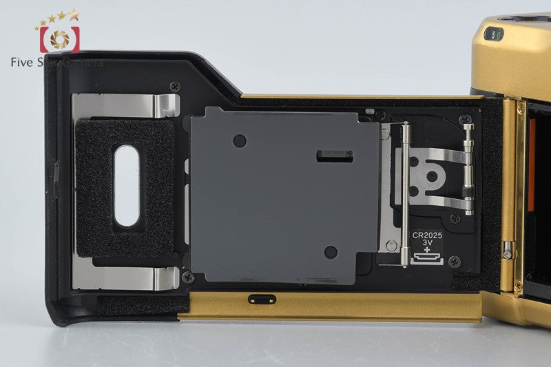 CONTAX T2 Gold Point & Shoot 35mm Film Camera + Data Back