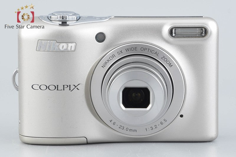 Nikon COOLPIX L30 Silver 20.0 MP Digital Camera