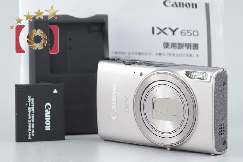 Canon IXY 650 Silver 20.0 MP Digital Camera