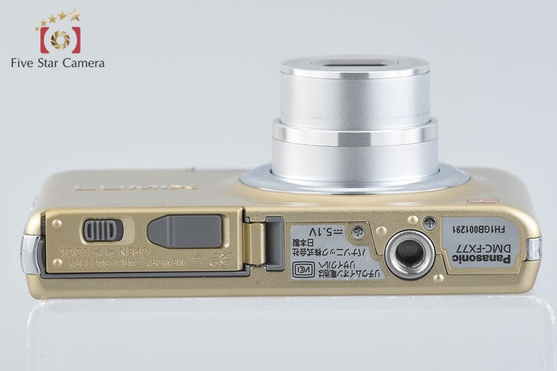 Panasonic LUMIX DMC-FX77 Leopard Gold Digital Camera [Japanese Language Only]