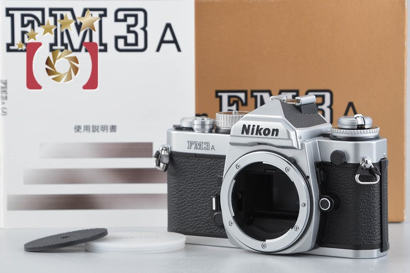 Nikon FM3A Silver 35mm SLR Film Camera Body [Never Used]