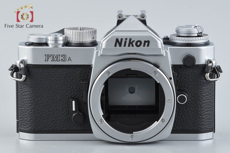 Nikon FM3A Silver 35mm SLR Film Camera Body [Never Used]