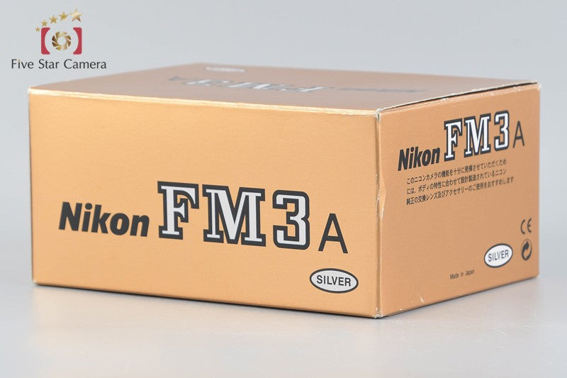 Nikon FM3A Silver 35mm SLR Film Camera Body [Never Used]