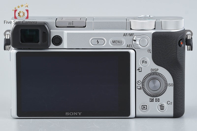 Sony α6400 ILCE-6400 Silver 24.2 MP 16-50 55-210 Lenses [Japanese Language Only]