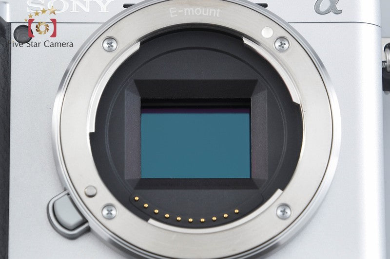 Sony α6400 ILCE-6400 Silver 24.2 MP 16-50 55-210 Lenses [Japanese Language Only]