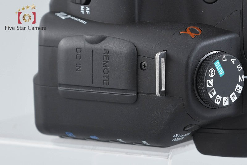 Sony Alpha α200 DSLR-A200 Black Digital SLR Camera Body [Japanese Language Only]