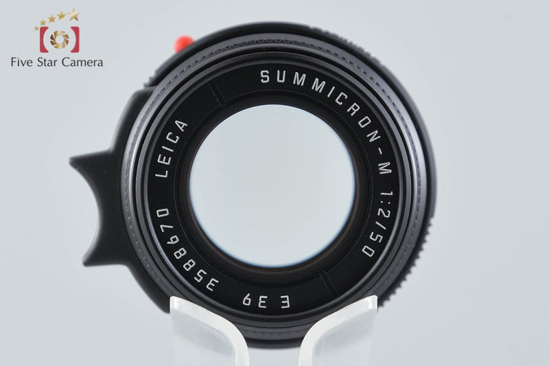 Leica SUMMICRON-M 50mm f/2 3rd Black E39 w/ Box