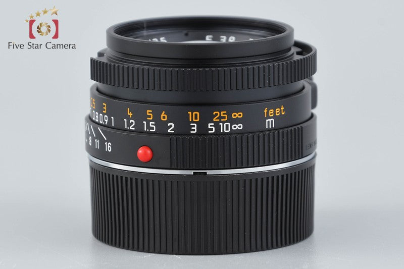 Leica SUMMICRON-M 35mm f/2 E39 4th Black 7-Elements w/ Box