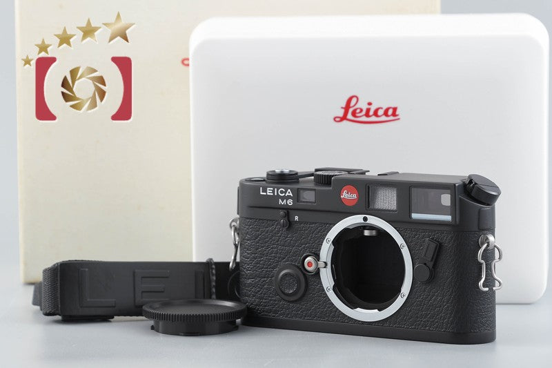 Leica M6 Black 35mm Rangefinder Film Camera Body w/ Box